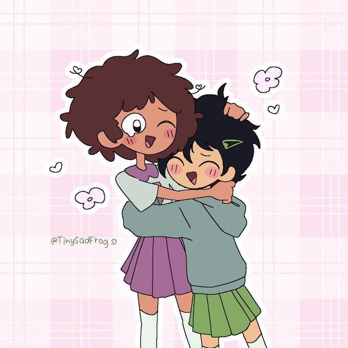 Sad/hurt Marcy does critical damage to me, and happy/cute Marcy heals me.