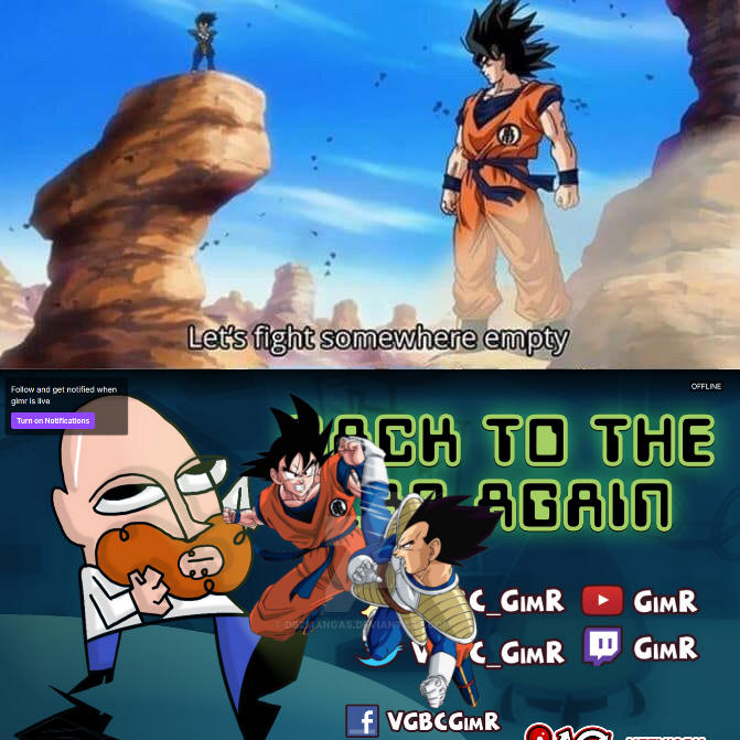 Lets fight somewhere empty OFFLINE Folow and get notified when gimr is ilva ACH TO THE 7AGAIN Turn on Notirications C_GIMR > GIMR DEANGAS.DAN C GIMR W GIMR f VGBCGIMR