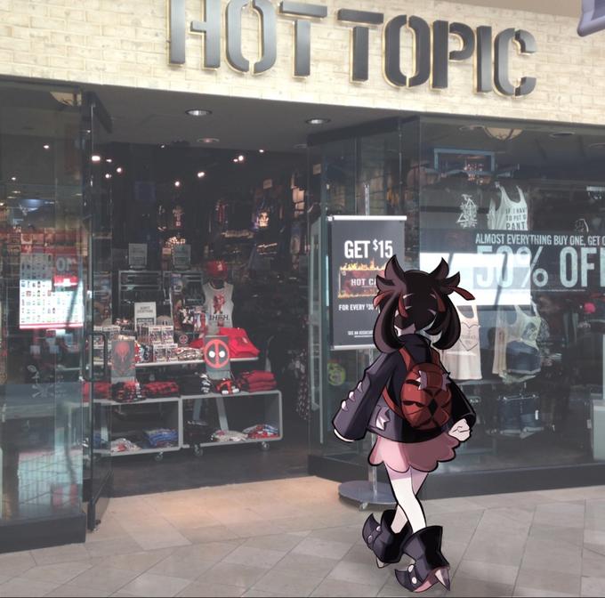 HOTTOPIC ΤΤΟΡΙΟ IF I HAVE TO PUT O PANT ALMOST EVERYTHING BUY ONE, GET C GET $15 HOT CI FOR EVERY 30 SH H. SESSC