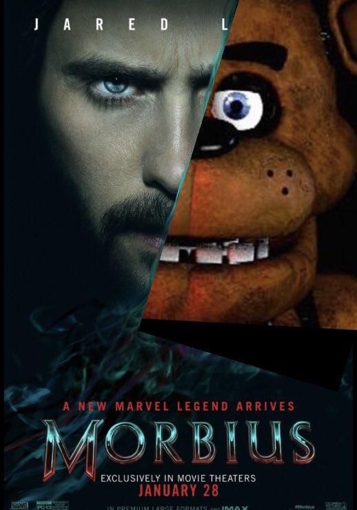 MARVEL JARED L A NEW MARVEL LEGEND ARRIVES MORBIUS EXCLUSIVELY IN MOVIE THEATERS JANUARY 28 PO IN PREMIUM LARGE FORMATS AND IMAX Morbi I