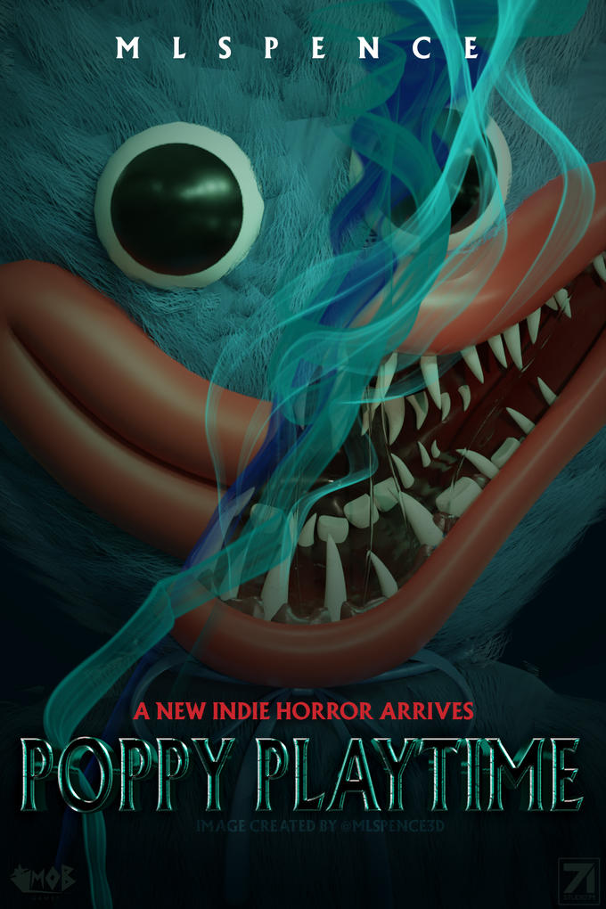 MLSPENCE A NEW INDIE HORROR ARRIVES POPPY PLAYTIME IMAGE CREATED BY @MLSPENCE3D MOB STUDIO71