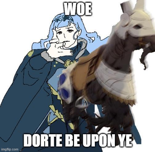 imgflip.com WOE DORTE BE UPON YE