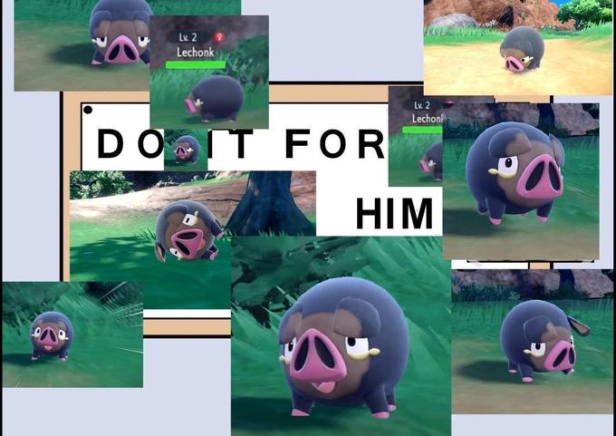 Co Lv. 2 Lechonk DO IT FOR Lv. 2 Lechon HIM SHOW