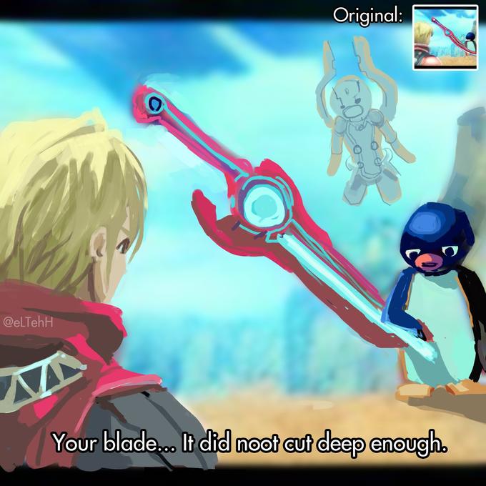 Original: AN Your blade... It did noot cut deep enough. @eLTehH