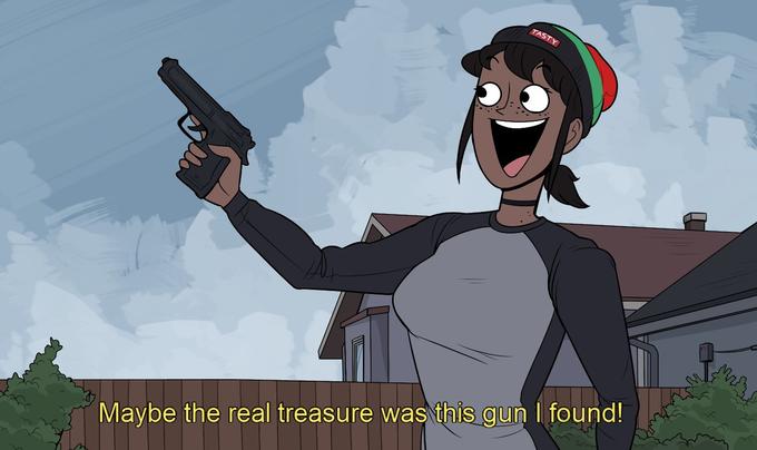 TASTY Maybe the real treasure was this gun I found!
