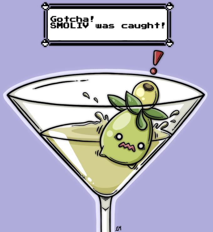 Gotcha! SMOLIV was caught! ha ✓ इ ZM