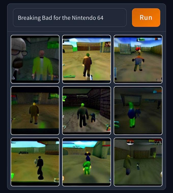 Breaking Bad for the Nintendo 64 BRYCODE p A Run R