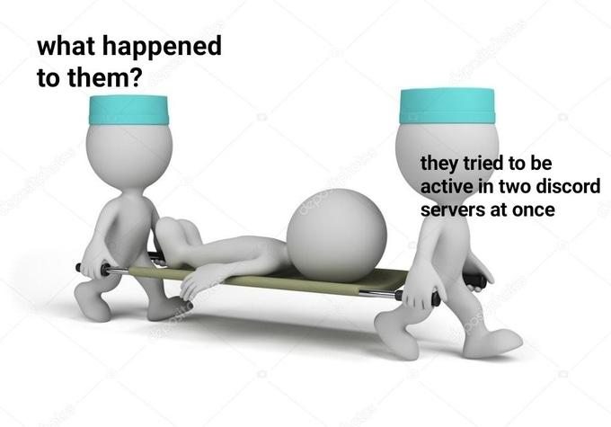 what happened to them? Sepositphotos depos depositphotos depositphotos they tried to be active in two discord servers at once dopos photos