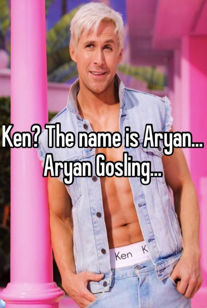 Ken? The name is A----... A---- Gosling.co Ken K