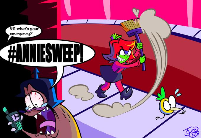 Annie Sweeps the Competition!