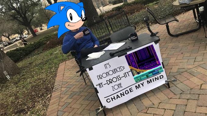 L SUPER w Ch IT'S PRONOUNCED: "HY-DROSS-ITY" ZONE N CHANGE MY MIND