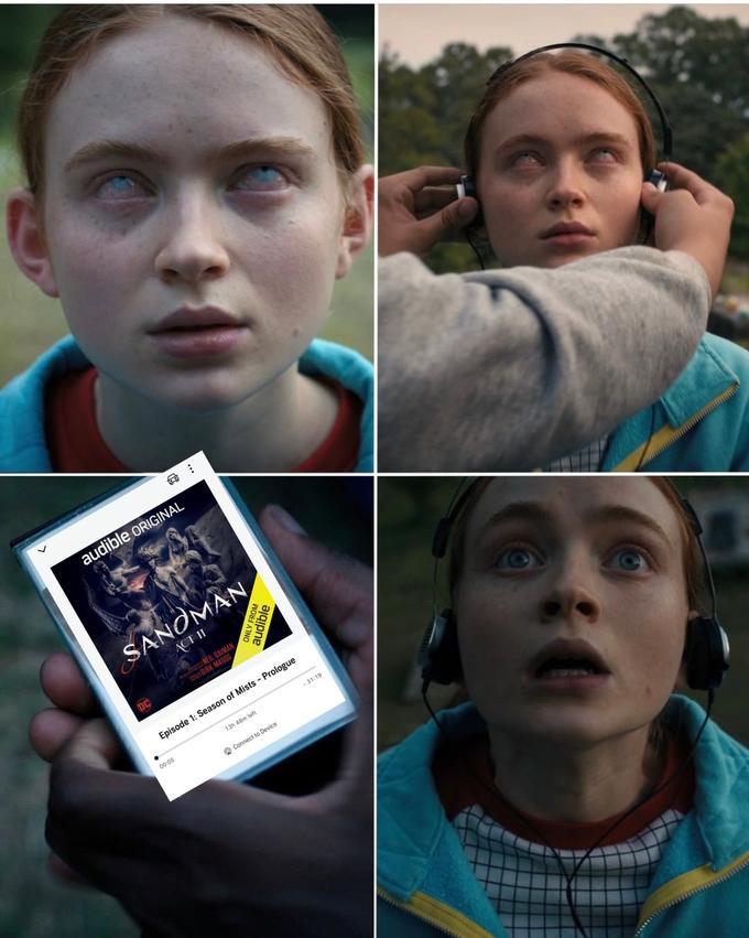 audible ORIGINAL SANOMAN ACT II DC NEIL GAIMAN DIRK MAGGS Episode 1: Season of Mists - Prologue 13h 48m left - 31:19 Connect to Device 00:05 audible