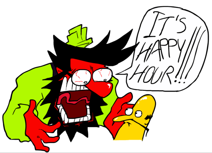 IT'S HAPPY RHOUR!!