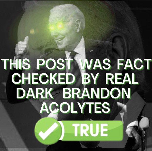 THIS POST WAS FACT CHECKED BY REAL DARK BRANDON ACOLYTES TRUE