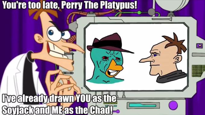 Wojak Depicted As A Soyjak Know Your Meme
