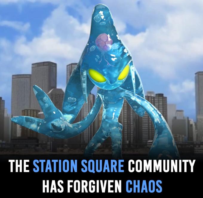 THE STATION SQUARE COMMUNITY HAS FORGIVEN CHAOS