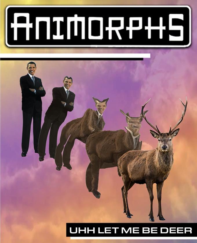 ANIMORPHS UHH LET ME BE DEER
