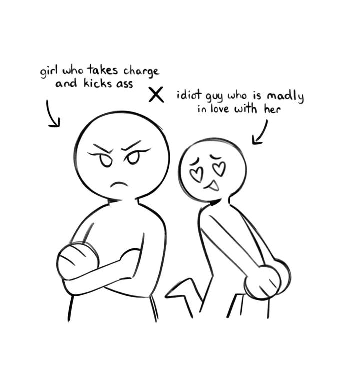 girl who takes charge and kicks ass X idiot guy who is madly in love with her ✓ ó 18 در