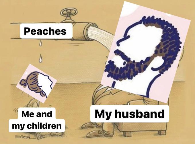Peaches s Me and my children BAYSAL My husband