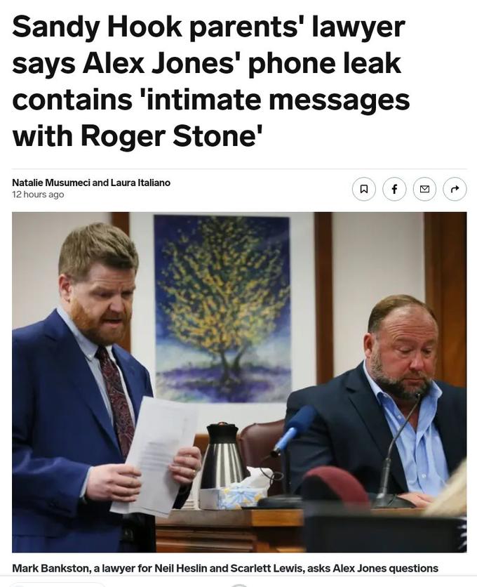 <a href="https://news.yahoo.com/alex-jones-roger-stone-why-145737948.html">Alex Jones, Roger Stone, and why the Jan. 6 committee getting their 'intimate messages' is more than just a joke on Twitter</a>