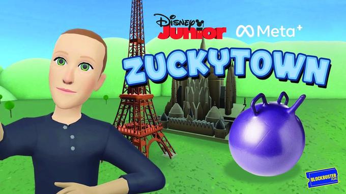 ZUCKYTOWN LAGIN MENING AAK DISNEY Disor Meta* S www BLOCKBUSTER PLUS