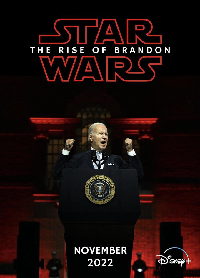 STAR THE RISE OF BRANDON WARS OF THE ESIDENT OTHE S NOVEMBER 2022 Disney+
