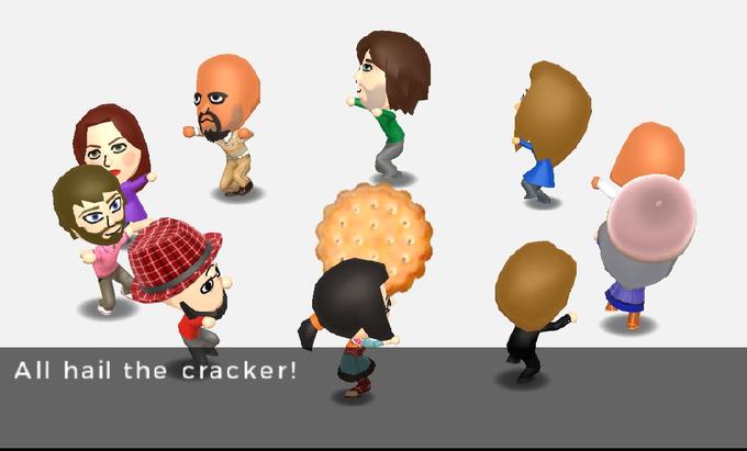 Btw the Miis pictured here are clockwise:
Vinésauce
Matt
Elisa
Myself
deformaty
Akeno Himejima
Jerma
Takane Shijou
beef boss
Abby