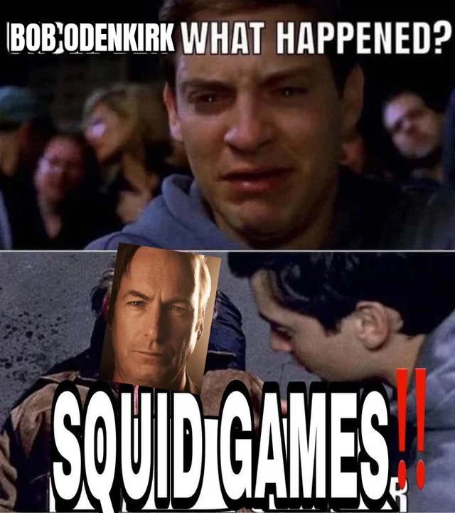 BOB ODENKIRK WHAT HAPPENED? SQUID GAMES