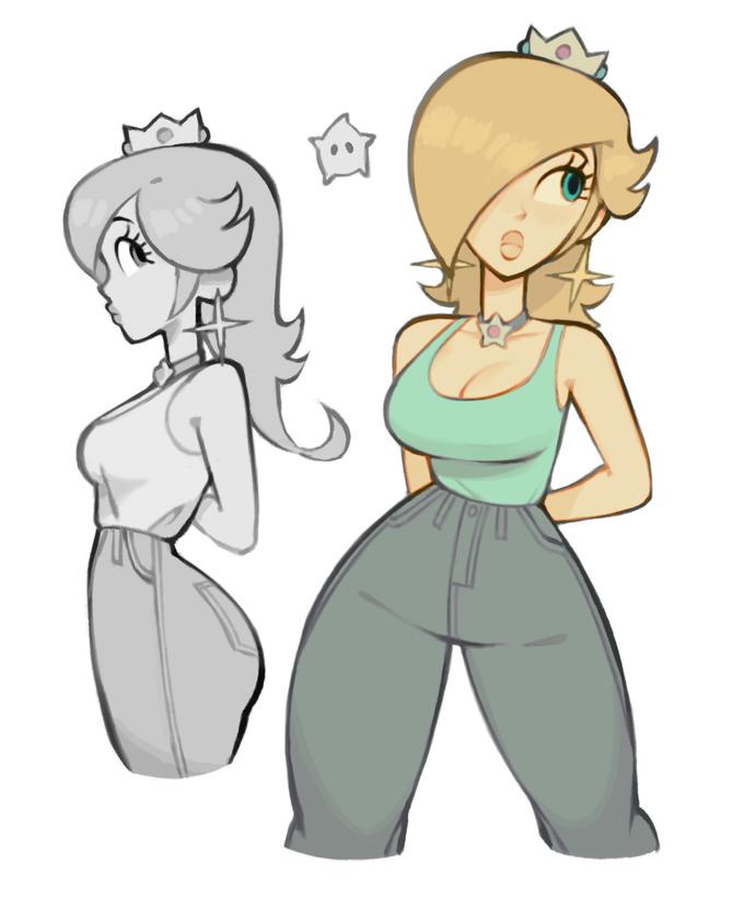 Casual Rosalina Super Mario Galaxy Know Your Meme