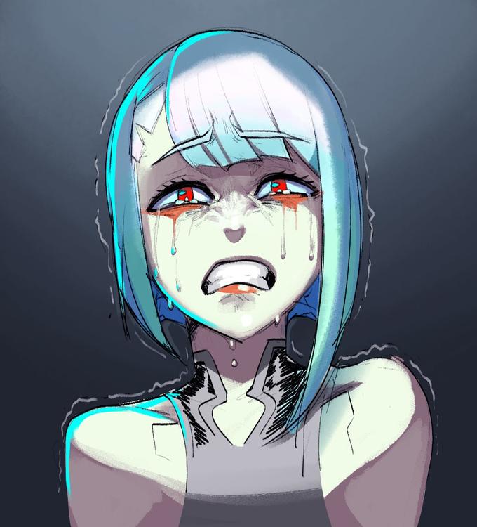 Sad Anime Girl Amogus Eyes Animation by Acefishy on Newgrounds