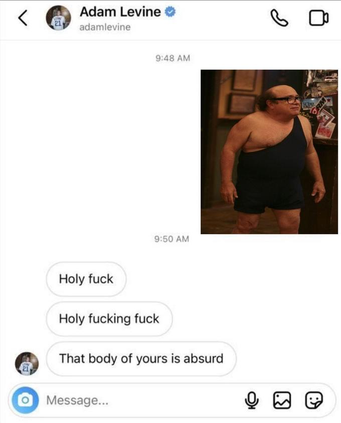 That Body Of Yours Is Absurd Meme Template