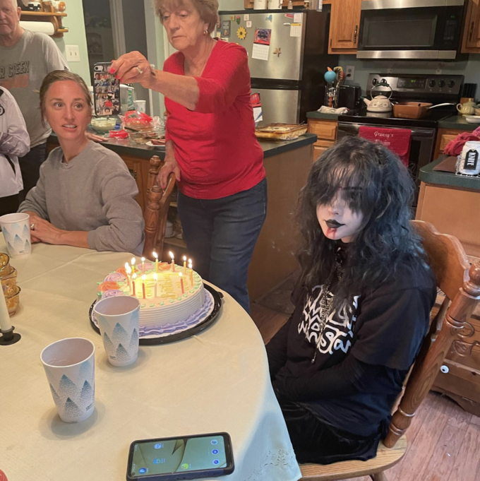 Goth Birthday Girl Original Photo Ig Gravesitezero Goth Birthday Girl Know Your Meme