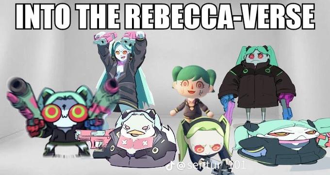 What we really need | Rebecca (Edgerunners Character) | Know Your Meme