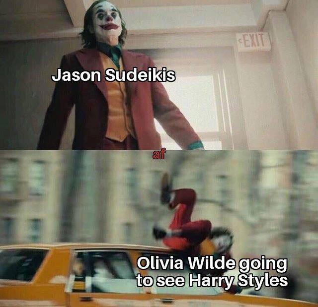 Jason Sudeikis af EXIT Olivia Wilde going to see Harry Styles