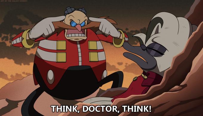 ART BY THE GALAXY COWBOY F THINK, DOCTOR, THINK!