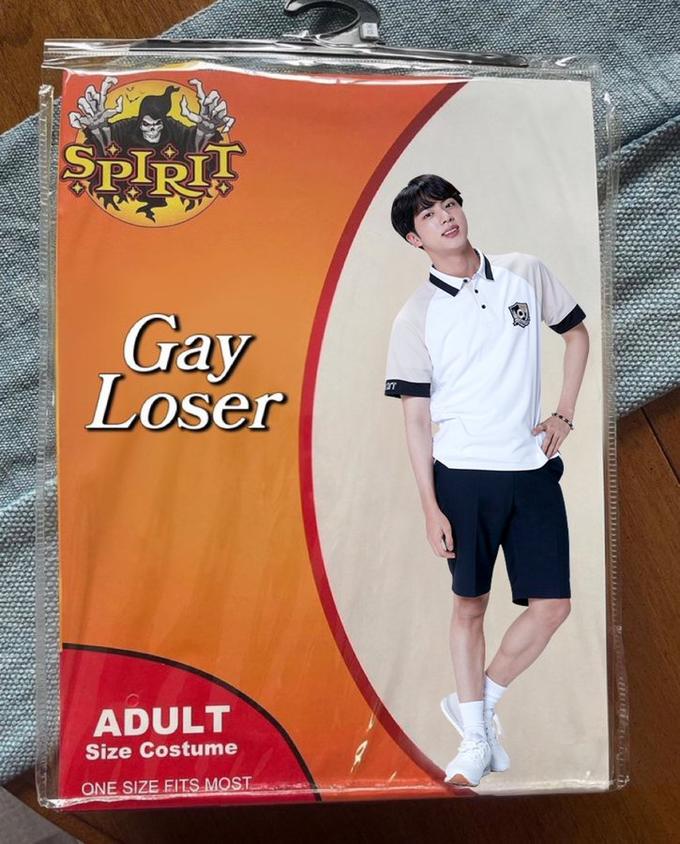 I DETT MERKAGASCARE SPIRIT Gay Loser ADULT Size Costume ONE SIZE FITS MOST 27 *************
