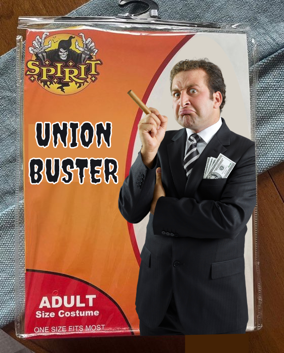 SPIRIT UNION BUSTER ADULT Size Costume ONE SIZE FITS MOST Home wwww....