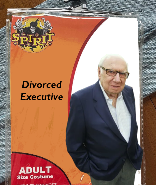 SPIRIT Divorced Executive ADULT Size Costume FITS MOST