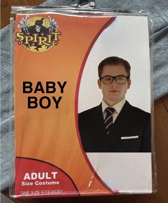SPIRIT BABY BOY ADULT Size Costume ONE SIZE FITS MOST