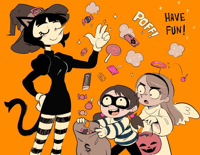 CHOCO NEWT }}\ POFF! HAVE FUN! 3