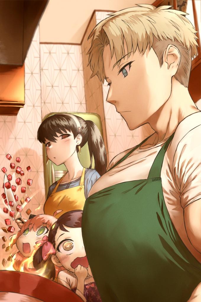 kiss the cook Girl Staring at Guy's Chest Know Your Meme