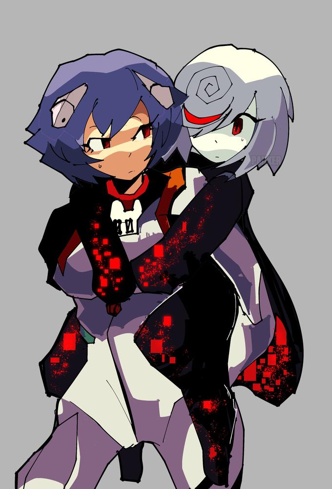 They got both the JP and EN voice actress for Rei to do the voice of Sage. Megumi Hayashibara for JP and Ryan Bartley (Netflix dub of Evangelion) for EN
