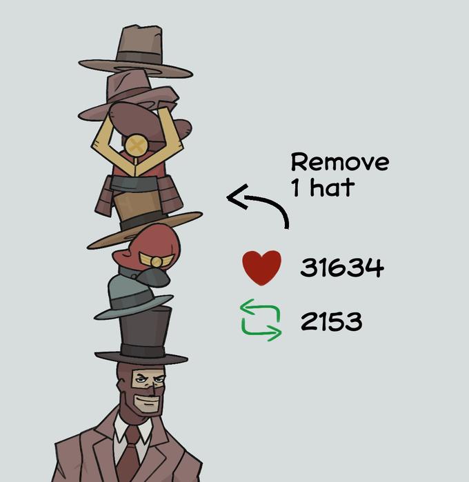 3D Remove 1 hat 31634 2153