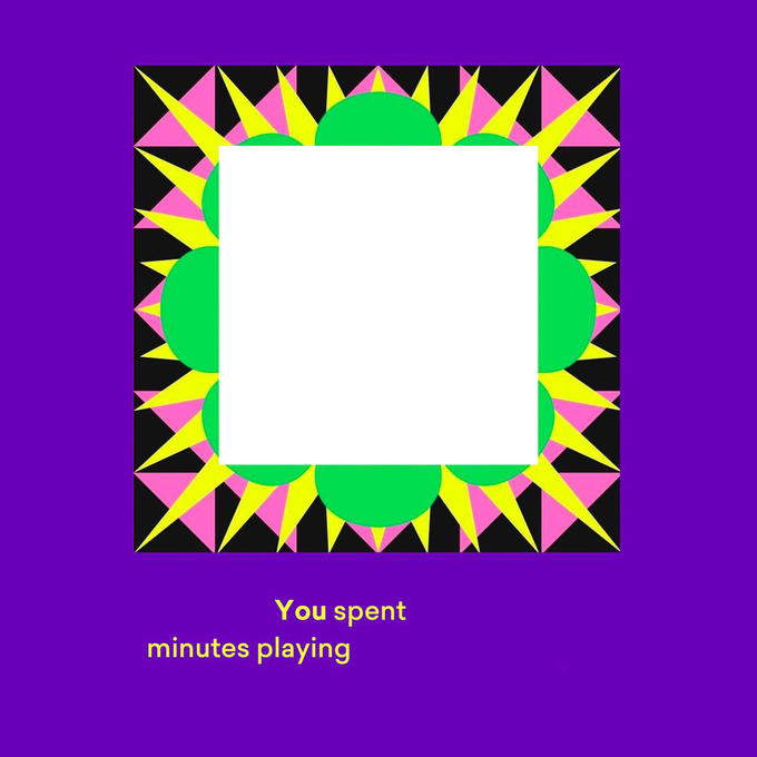 You spent minutes playing