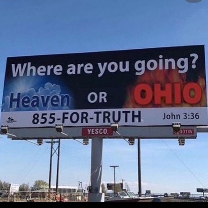 Heaven Or Ohio meme Ohio Know Your Meme