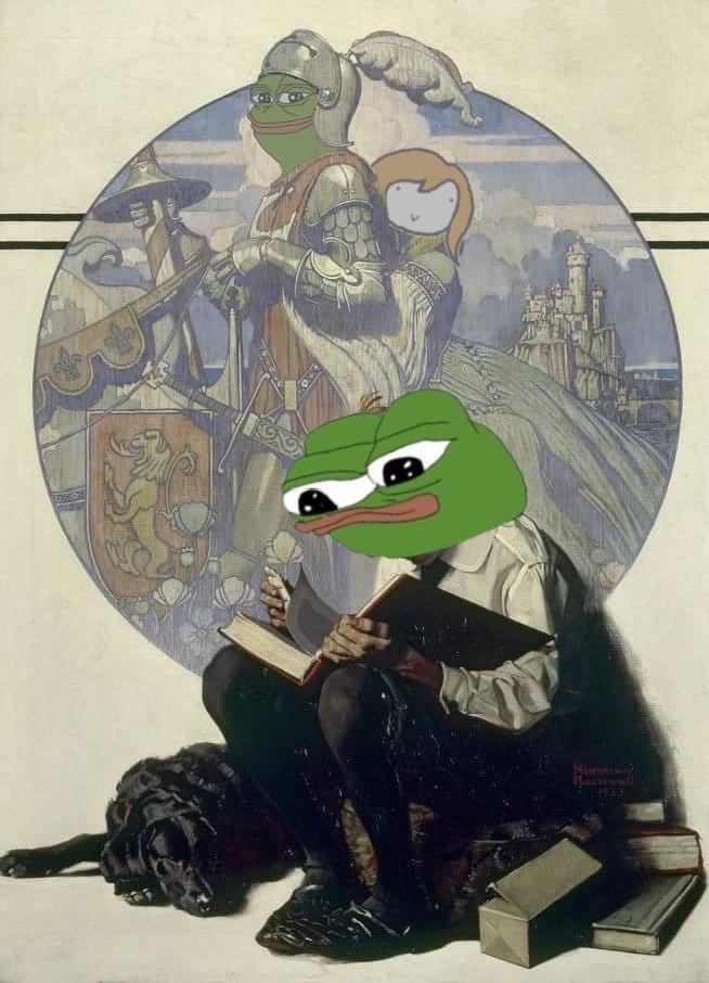 Apu reading a book, imagining he is a knight | Apu Apustaja | Know Your ...