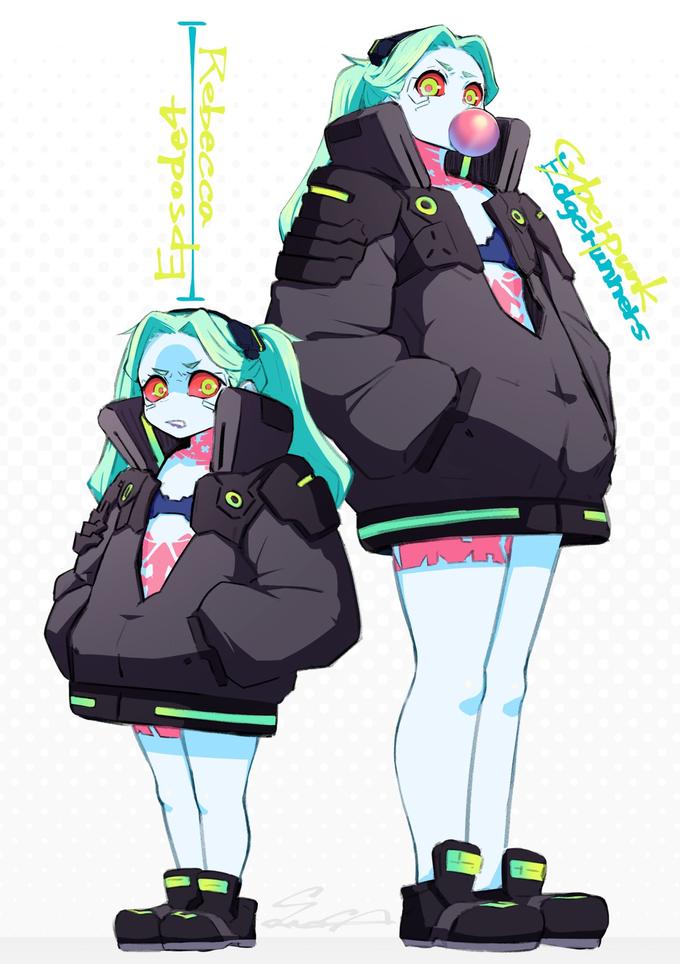 Edgerunners O Rebecca taposa F