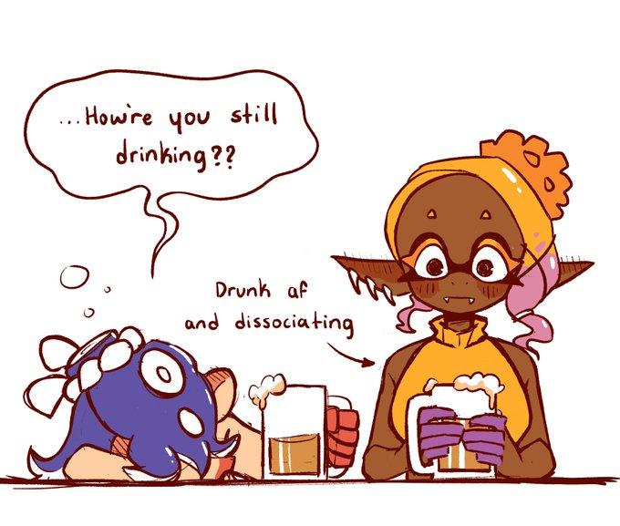 Having a Drink | Splatoon 3 | Know Your Meme