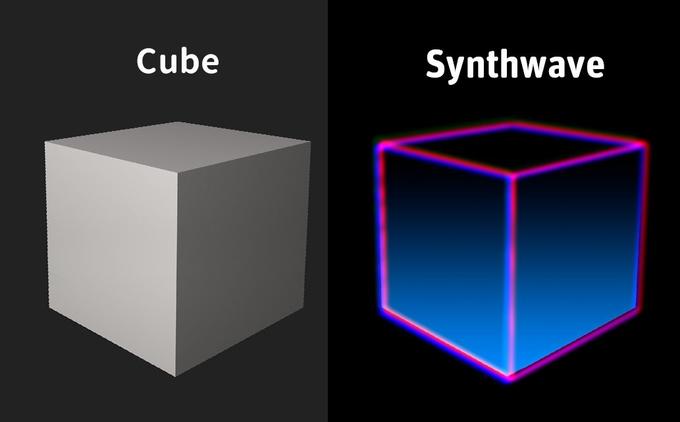 Cube Synthwave
