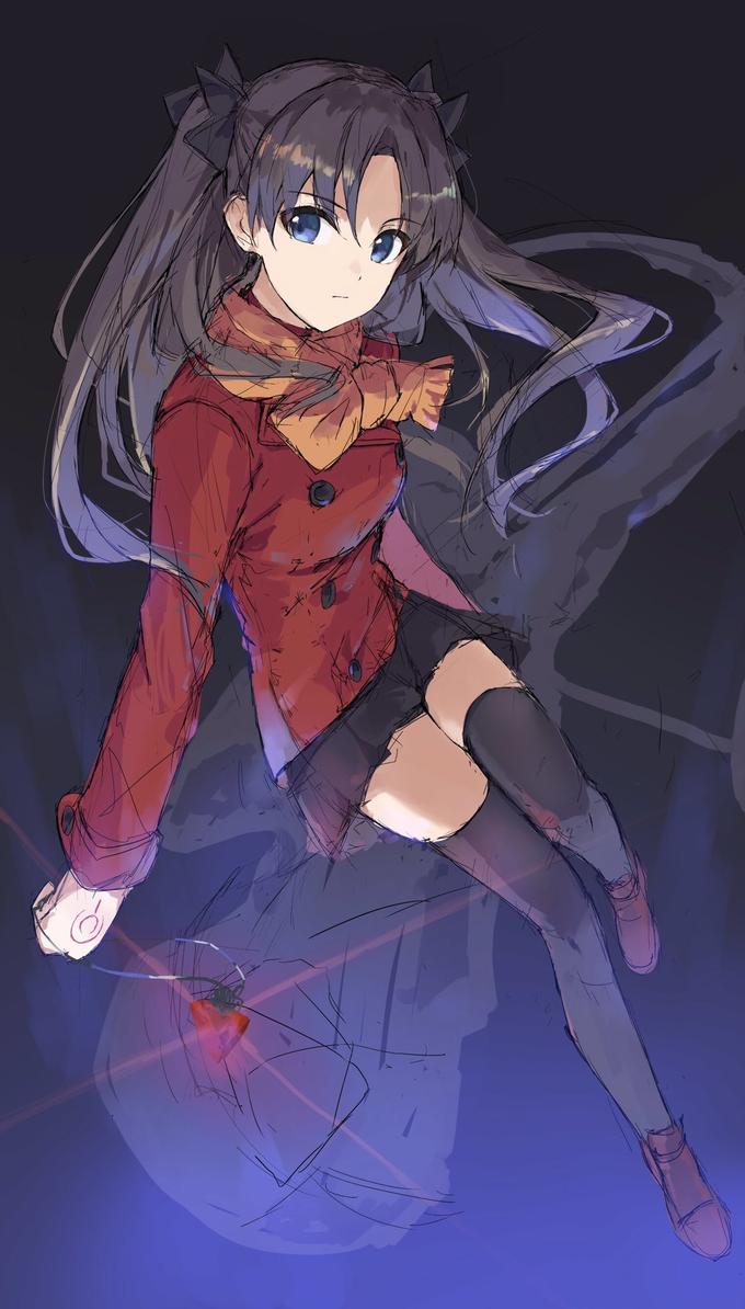 Rin Tohsaka by 楊マリー | Fate (Type-Moon) | Know Your Meme